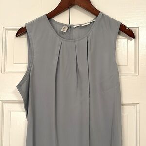 Max Studio 100% Silk Sleeveless Large